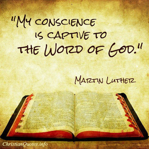 Martin Luther Quote - Word Of God | ChristianQuotes.info