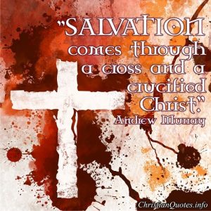 Salvation Quote - Andrew Murray