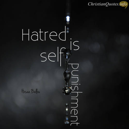 Hosea Ballou Quote - 3 Ways Loving Your Enemies Leads to Personal