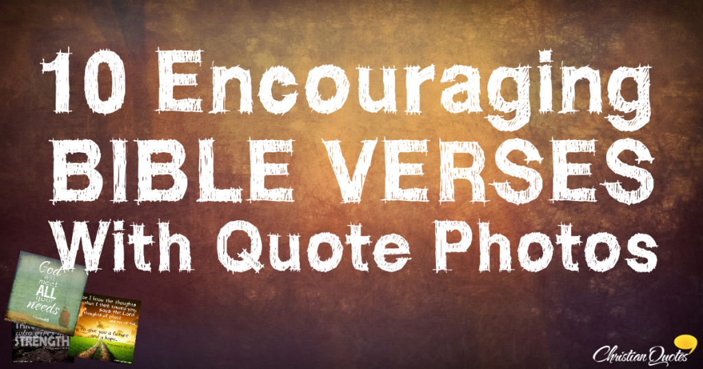 encouraging bible verse