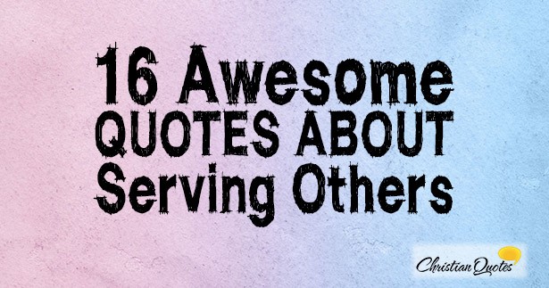 serving people quotes