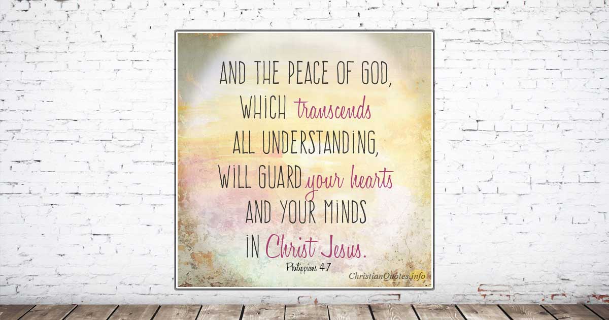 4 Things About the Peace of God | ChristianQuotes.info