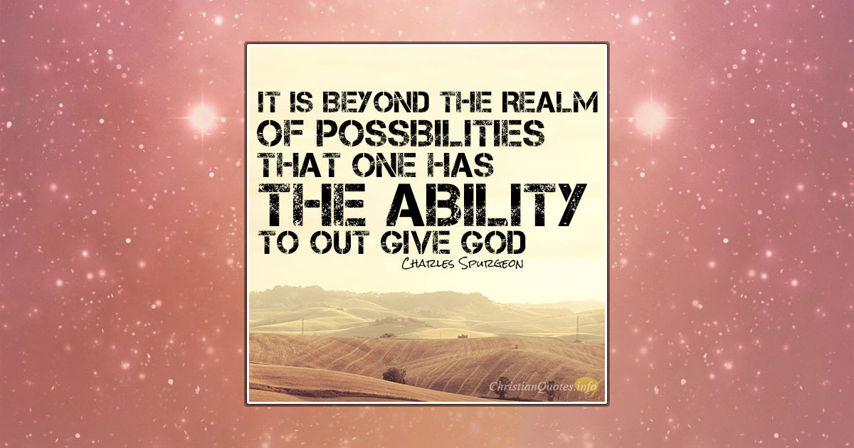 4 Facts About Giving to God | ChristianQuotes.info