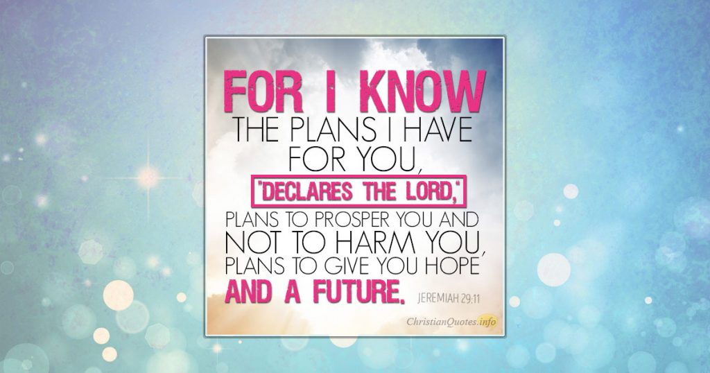 FB_For I know the plans I have for you,” declares the LORD, “plans to ...