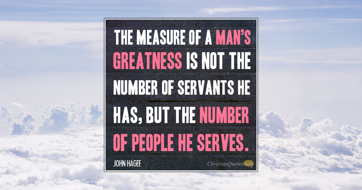 3 Tests of Greatness | ChristianQuotes.info