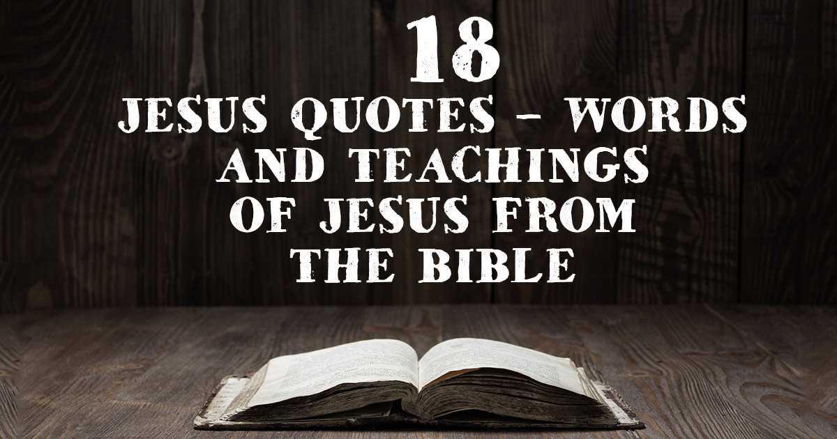 Jesus teachings in the bible