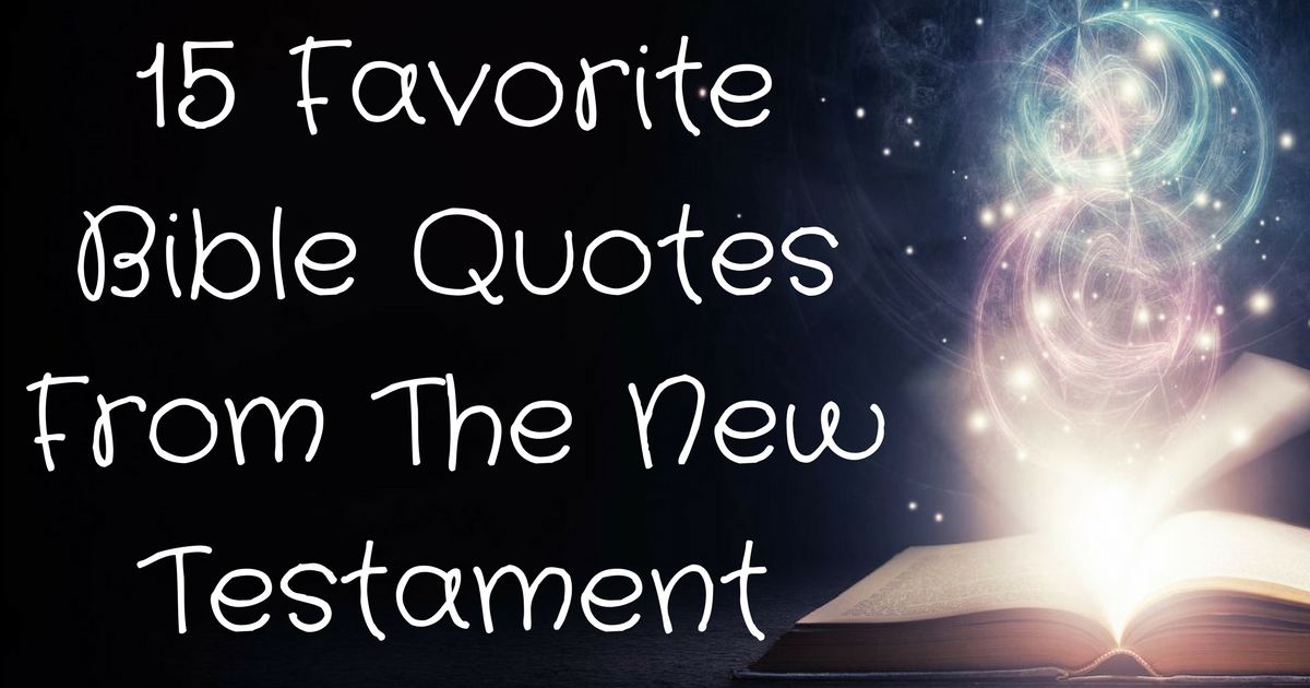 Famous Quotes From The New Testament