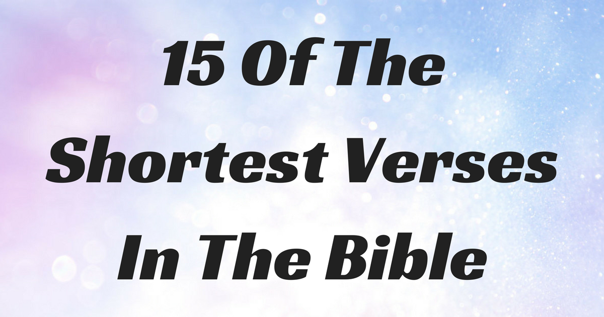 short bible chapters