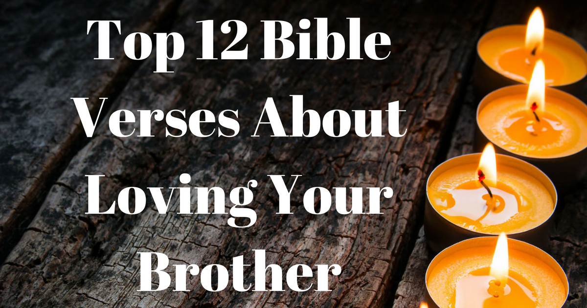 Top 12 Bible Verses About Loving Your Brother ChristianQuotes info