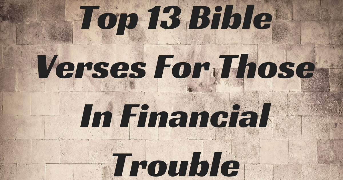 scriptures on finances