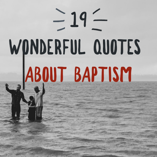 quotes about baptism