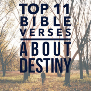 Top 11 Bible Verses About Destiny | ChristianQuotes.info