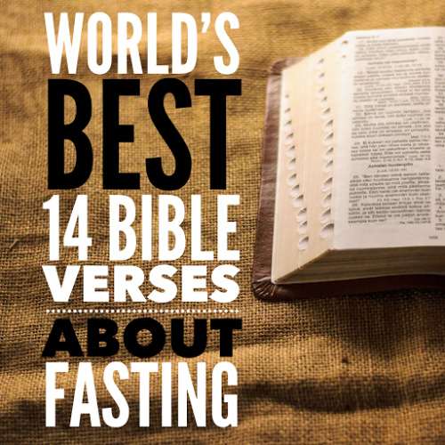 bible verses about fasting