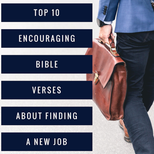 encouraging bible verses about finding new job